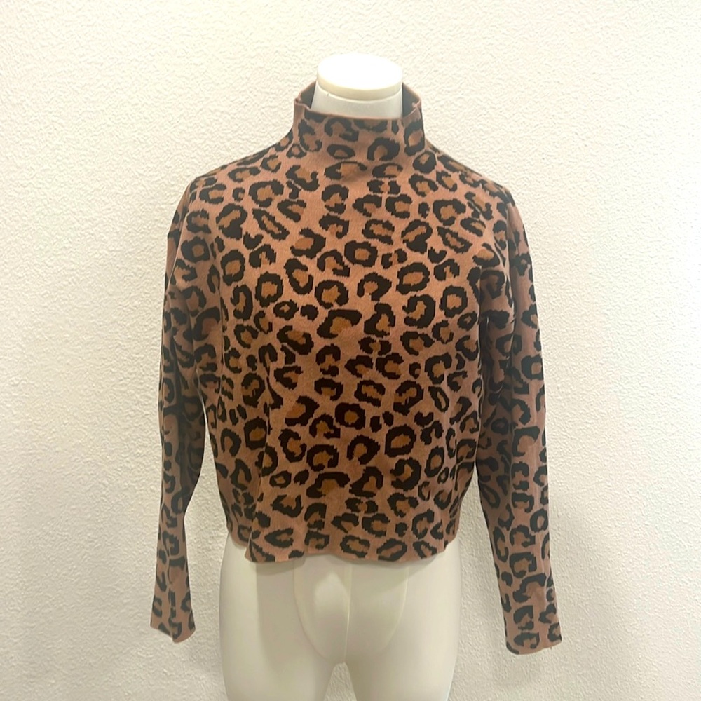 Rachel Zoe size small cheetah long sleeve